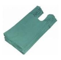 Sacola Plástica Reciclada Verde 40x50 10kg Aprox. 720 Un
