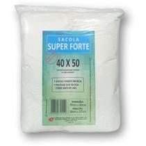 Sacola Plástica Reforçada 40x50CM 30 Micras 400 Unidades Central Plast Sacola Plástica Reforçada 40x50CM 30 Micras 400 Unidades Central Plast
