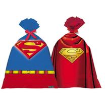 Sacola Plastica Superman Geek C/8 Festcolor