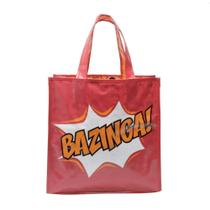 Sacola Pp Market Wb Bbt Bazinga Vermelho 40X15X40 Cm 43552