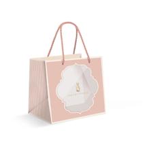 Sacola Premium Para Um Meio Ovo com Visor Laviê Foundant P 22x20x14cm - 10 Un