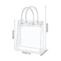 Sacola PVC tamanho 15x13x7 para lembrancinhas, presentes, 10 unidades Sacola PVC tamanho 15x13x7 para lembrancinhas, presentes, 10 unidades