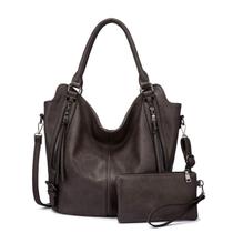 Sacola Realer PU Leather Shoulder Fashion Hobo Large Sacola Realer PU Leather Shoulder Fashion Hobo Large