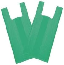 Sacola Reciclada 30X40 Verde Com 1Kg Lojas