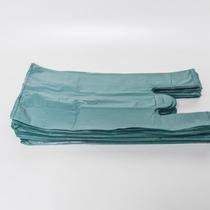 Sacola Reciclada 35 X 45 Verde Pacote Com 5 Kg 550 Unidades