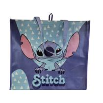 Sacola Reciclável Stitch Ombro Grande Azul Taimes Sacola Reciclável Stitch Ombro Grande Azul Taimes