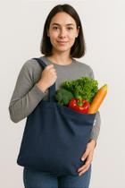 Sacola reutilizável em algodão reciclado