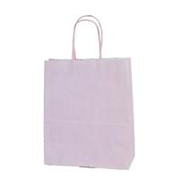 Sacola rosa bebê 17,5x8,5x21,5 cm com 100 unidades kit com 10 pacotes