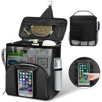 Sacola Shower Caddy Attmu Portable Quick Dry preta