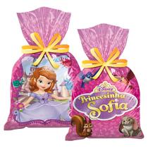Sacola Surpresa Princesinha Sofia 14cm x 27cm - 12 Unidades Sacola Surpresa Princesinha Sofia 14cm x 27cm - 12 Unidades