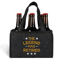 Sacola Térmica UV STYLISH "A Lenda se Aposentou" para Garrafas de Cerveja Sacola Térmica UV STYLISH "A Lenda se Aposentou" para Garrafas de Cerveja
