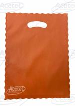 Sacola TNT boca de palhaço laranja com 10 unidades