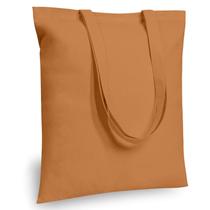 Sacola TopDesign de algodão cáqui 16 x 15 cm, pacote com 24 Sacola TopDesign de algodão cáqui 16 x 15 cm, pacote com 24