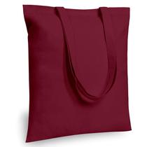 Sacola TopDesign de algodão cor de vinho 16 x 15 cm, pacote com 12 Sacola TopDesign de algodão cor de vinho 16 x 15 cm, pacote com 12