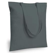 Sacola TopDesign Economical, pacote com 24 unidades, 38 x 40,6 cm, algodão cinza Sacola TopDesign Economical, pacote com 24 unidades, 38 x 40,6 cm, algodão cinza