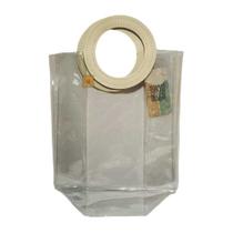 Sacola Transparente Com Alça Bolsa para Presentes Lembranças Sacola Transparente Com Alça Bolsa para Presentes Lembranças