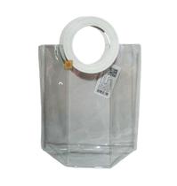 Sacola Transparente Com Alça Bolsa para Presentes Lembranças