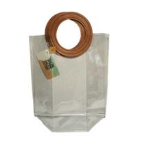 Sacola Transparente Com Alça Bolsa para Presentes Lembranças Sacola Transparente Com Alça Bolsa para Presentes Lembranças
