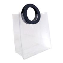 Sacola Transparente Com Alça Bolsa Presente Lembrancinha PVC Sacola Transparente Com Alça Bolsa Presente Lembrancinha PVC
