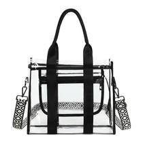 Sacola transparente Gettto for Women Stadium aprovada Sacola transparente Gettto for Women Stadium aprovada