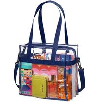 Sacola transparente Handy Laundry Stadium aprovada em azul