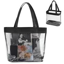 Sacola transparente SebuCuoo Stadium aprovada 30x15x30cm para mulheres