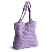 Sacola Vera Bradley Premium Cotton Small Purple Rhapsody