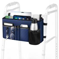 Sacola Walker FINPAC grande azul marinho com porta-copos Sacola Walker FINPAC grande azul marinho com porta-copos