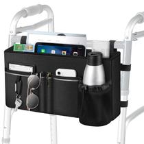 Sacola Walker FINPAC grande com porta-copos preta Sacola Walker FINPAC grande com porta-copos preta
