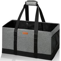 Sacola WONDAY Extra Grande Dobrável Cinza 56x28x33 cm Sacola WONDAY Extra Grande Dobrável Cinza 56x28x33 cm