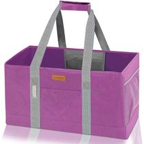 Sacola WONDAY Large Dobrável Utility 56x28x33cm Rosa-Vermelha
