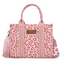 Sacola Wrangler Western Leopard Print para mulheres Sacola Wrangler Western Leopard Print para mulheres