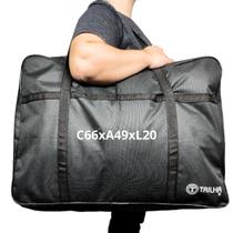Sacolão Bolsa De Viajem Despachar Grande Preto Reforçado Sacolão Bolsa De Viajem Despachar Grande Preto Reforçado