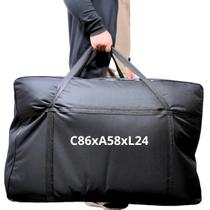 Sacolão Gigante Bolsa Para Viajem Mudança Preto Impermeável Sacolão Gigante Bolsa Para Viajem Mudança Preto Impermeável