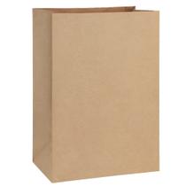 Sacolas de compras, saco de compras, papel pardo Dream Kraft, 12 x 7 x 17 polegadas, 100 unidades