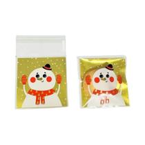 Sacolas De Doces De Natal Papai Noel, Rena, Boneco De Neve, Sacolas De Presente Para Cookies E