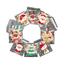 Sacolas De Doces E Biscoitos De Natal 100-300pcs, Embalagem Alimentar Descartável Autoadesiva Com Sacolas De Doces E Biscoitos De Natal 100-300pcs, Embalagem Alimentar Descartável Autoadesiva Com
