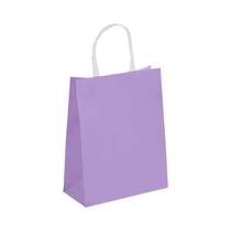 Sacolas De Papel Coloridas Com Alças 10 30 50pcs Sacolas De Compras Para Feriados Natal Dia Dos