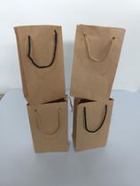 Sacolas de papel kraft para canecas de porcelana pacote com 100 unidades