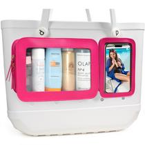 Sacolas de praia transparentes Caddy LETGO LETGO, pacote com 2 sacolas de praia