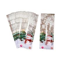Sacolas De Presente De Natal Com Tema De Papai Noel E Boneco De Neve, 25-50 Unidades, Embalagens Sacolas De Presente De Natal Com Tema De Papai Noel E Boneco De Neve, 25-50 Unidades, Embalagens