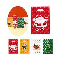 Sacolas De Presente De Natal Do Papai Noel 10 20 50pcs Decorações Para Casa Embalagem De Natal E Ano
