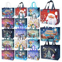 Sacolas de presente de Natal JWSCYSY 18 peças 33x25x17cm Sacolas de presente de Natal JWSCYSY 18 peças 33x25x17cm