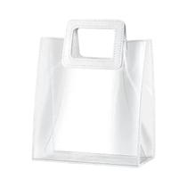 Sacolas De Presente Em PVC Transparente Com Alças Brancas 1-6 Peças Sacolas Reutilizáveis Pequenas Sacolas De Presente Em PVC Transparente Com Alças Brancas 1-6 Peças Sacolas Reutilizáveis Pequenas