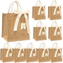 Sacolas de serapilheira JollyFayre, pacote com 10, 21x23x15 cm, reutilizáveis Sacolas de serapilheira JollyFayre, pacote com 10, 21x23x15 cm, reutilizáveis