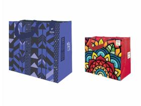 Sacolas Ecobag de Ráfia 1 Grande 1 Média Sortido B4U