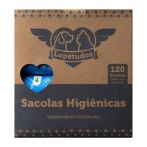 Sacolas Higienicas Para Pets, Lopetudos, Com 8 Rolos, LP-SH-C8R