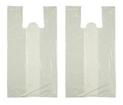 Sacolas Plasticas Branca Reciclada Recuperada 35x45 C/ 10 Kg