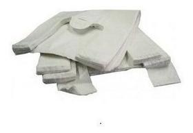 Sacolas Plasticas Creme Reciclada 60x80 Pacote De 5 Kg