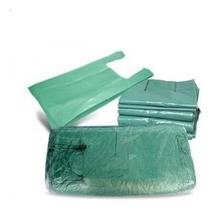 Sacolas Plásticas Recicladas 230X40 1 60X80 Verde